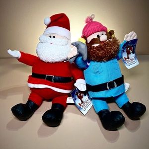 Vintage Stuffins Rudolph Island of Misfit Toys Plush Yukon Cornelius Christmas